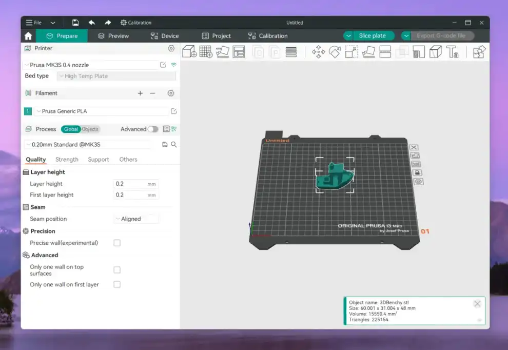 Orca Slicer model